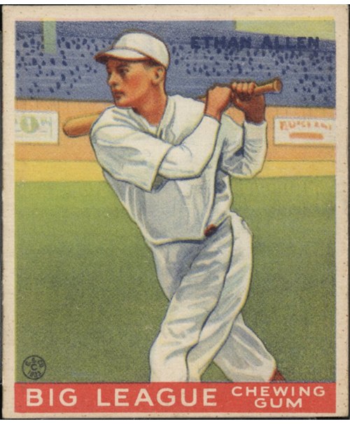 1933 Goudey #46 Ethan Allen, St. Louis Cardinals