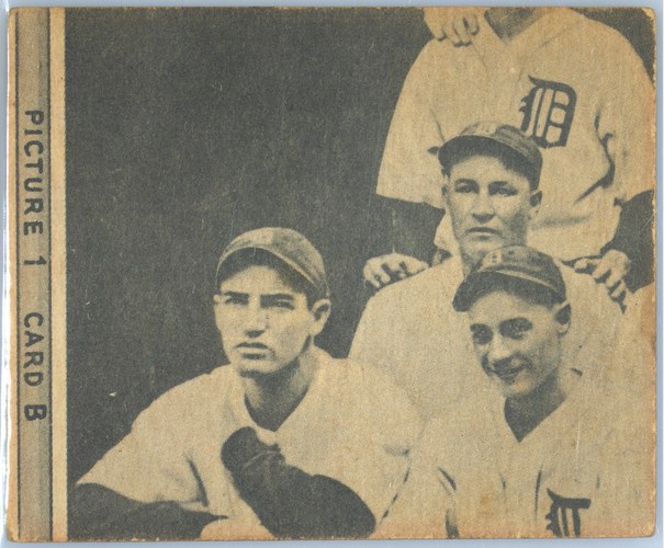 1935 Goudey 4-in-1 back Picture 1 - Card B