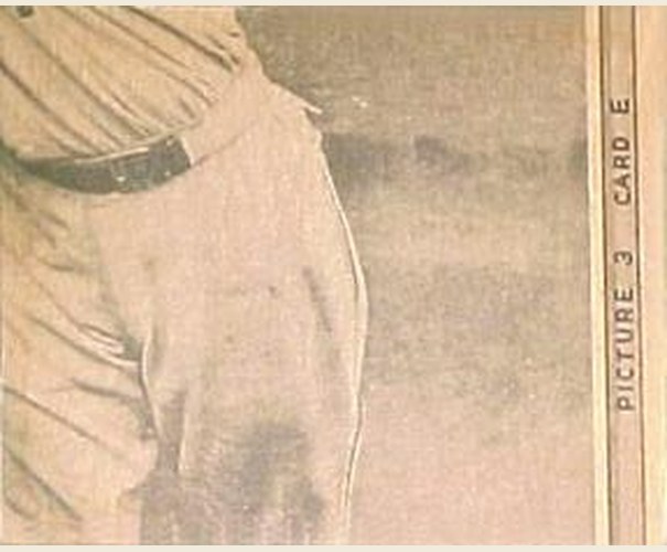 1935 Goudey 4-in-1 back Picture 3 - Card E