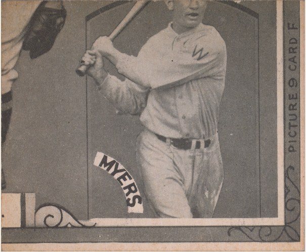 1935 Goudey 4-in-1 back Picture 9 - Card F