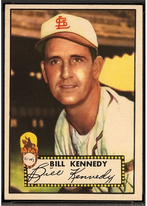 1952 Topps #102 Bill Kennedy, Chicago White Sox (front)