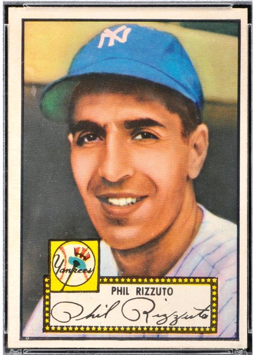 1952 Topps #11 Phil Rizzuto, New York Yankees (front)