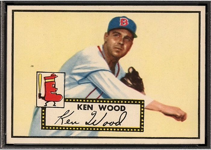 1952 Topps #139 Ken Wood, Boston Red Sox (front)