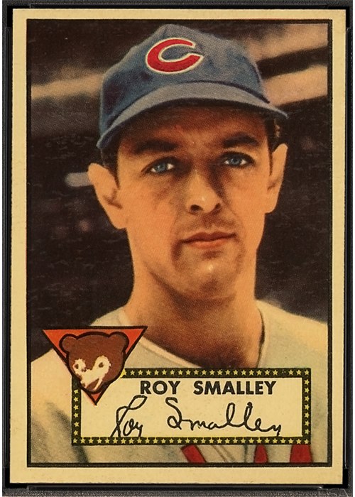 1952 Topps #173 Roy Smalley, Chicago Cubs (front)