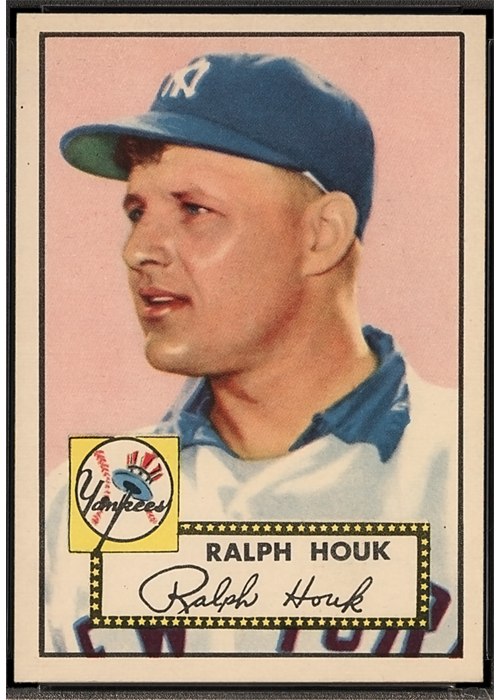 1952 Topps #200 Ralph Houk, New York Yankees (front)