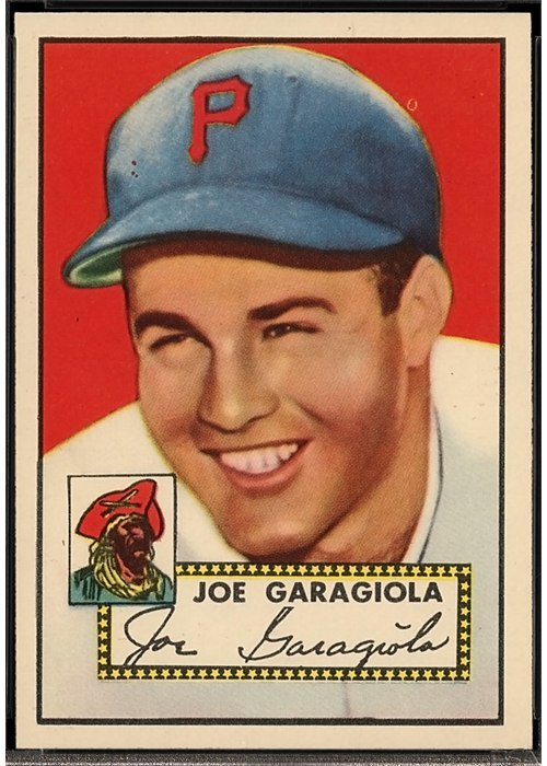 1952 Topps #227 Joe Garagiola, Pittsburgh Pirates (front)