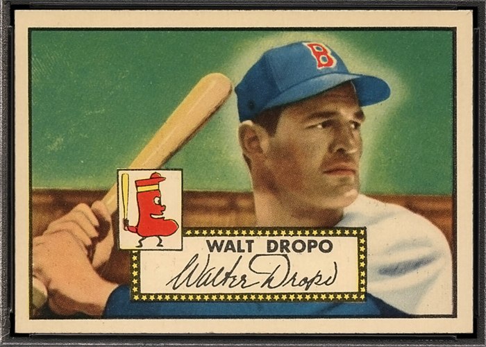 1952 Topps #235 Walt Dropo, Boston Red Sox (front)