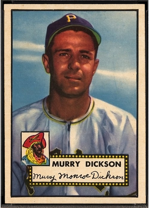 1952 Topps #266 Murry Dickson, Pittsburgh Pirates (front)