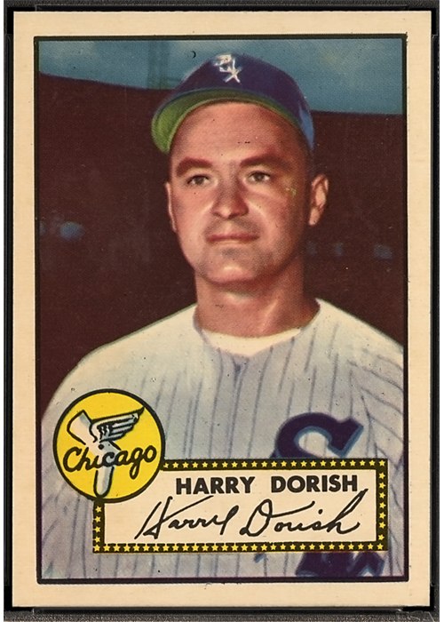 1952 Topps #303 Harry Dorish, Chicago White Sox (front)