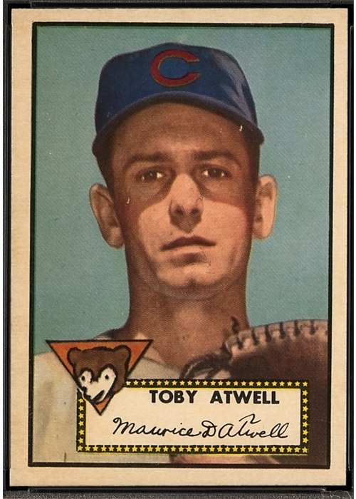 1952 Topps #356 Toby Atwell, Chicago Cubs (front)