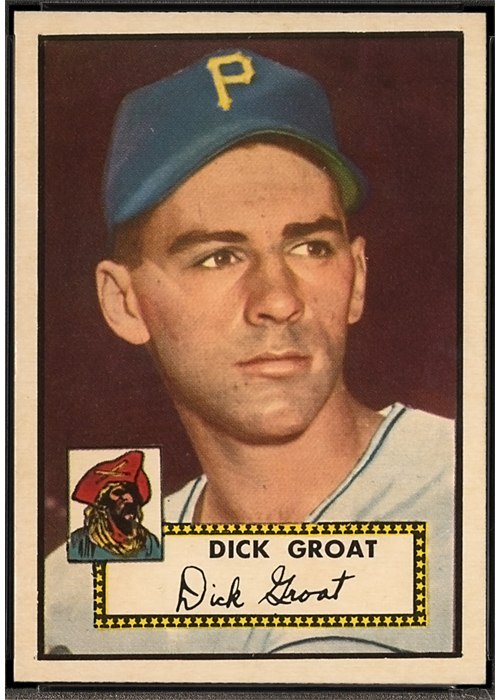 1952 Topps #369 Dick Groat, Pittsburgh Pirates (front)