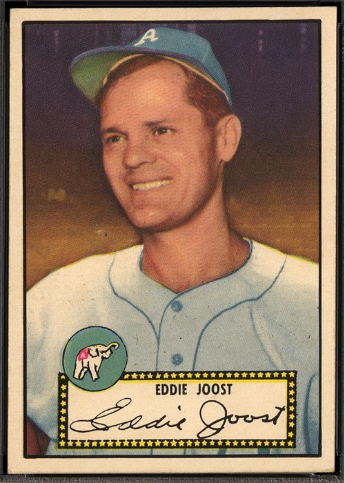 1952 Topps #45 Eddie Joost, Philadelphia Athletics (front)