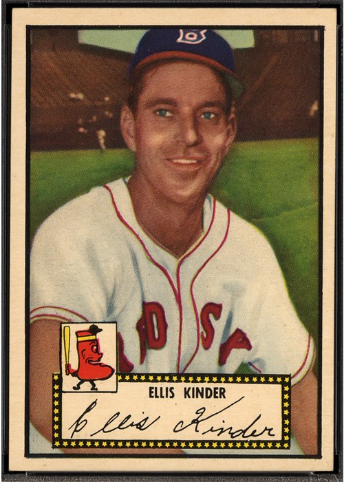 1952 Topps #78 Ellis Kinder, Boston Red Sox (front)