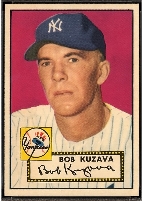 1952 Topps #85 Bob Kuzava, New York Yankees (front)