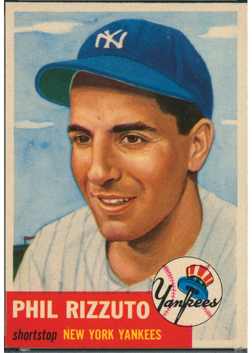 1953 Topps #114 Phil Rizzuto, New York Yankees