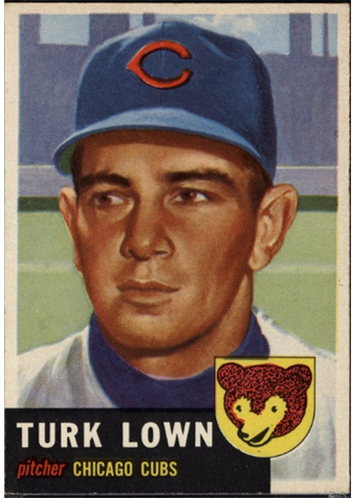 1953 Topps #130 Turk Lown, Chicago Cubs