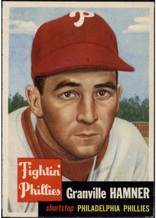 1953 Topps #146 Granny Hamner, Philadelphia Phillies