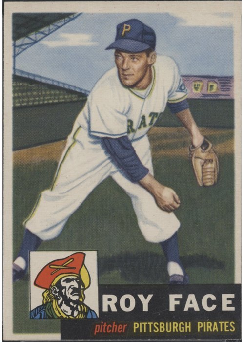 1953 Topps #246 Roy Face, Pittsburgh Pirates