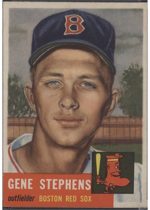 1953 Topps #248 Gene Stephens, Boston Red Sox