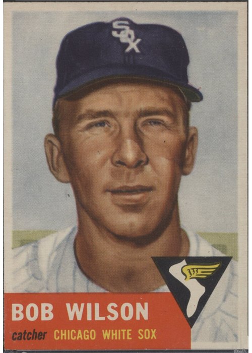 1953 Topps #250 Bob Wilson, Chicago White Sox
