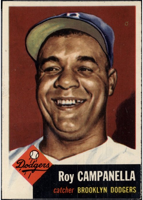 1953 Topps #27 Roy Campanella, Brooklyn Dodgers