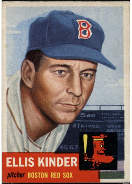 1953 Topps #44 Ellis Kinder, Boston Red Sox