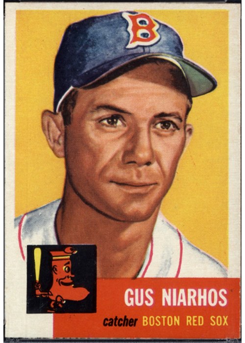 1953 Topps #63 Gus Niarhos, Boston Red Sox