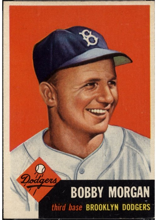 1953 Topps #85 Bobby Morgan, Brooklyn Dodgers