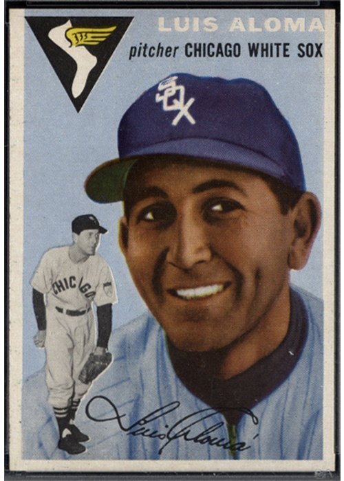 1954 Topps #57 Luis Aloma, Chicago White Sox (front)