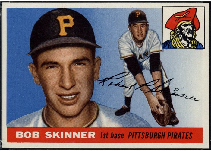 1955 Topps #88 Bob Skinner, Pittsburgh Pirates (front)