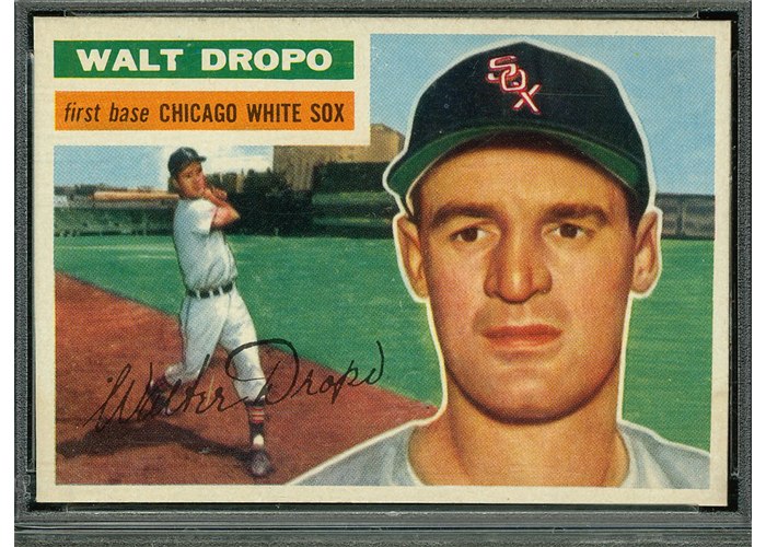 1956 Topps #238 Walt Dropo, Chicago White Sox (front)