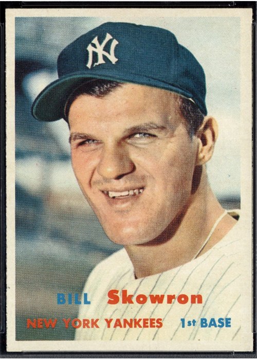 1957 Topps #135 Bill Skowron, New York Yankees
