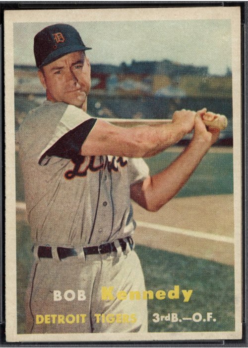 1957 Topps #149 Bob Kennedy, Detroit Tigers