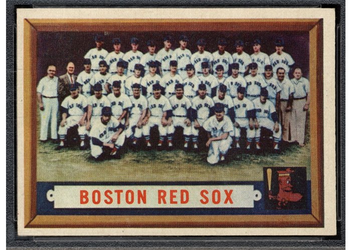 1957 Topps #171 Boston Red Sox, Boston Red Sox