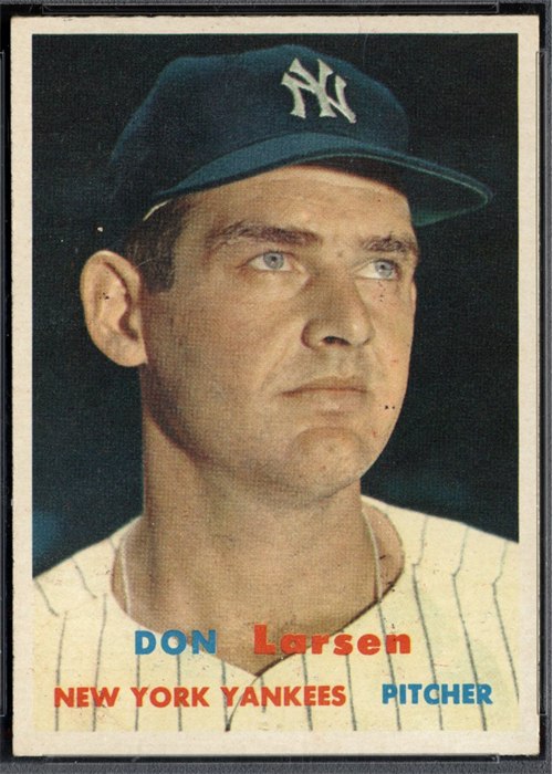 1957 Topps #175 Don Larsen, New York Yankees