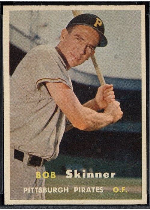 1957 Topps #209 Bob Skinner, Pittsburgh Pirates