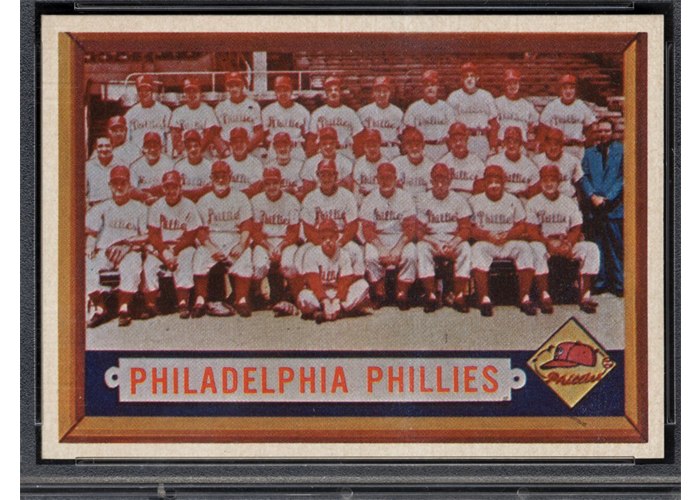 1957 Topps #214 Philadelphia Phillies, Philadelphia Phillies