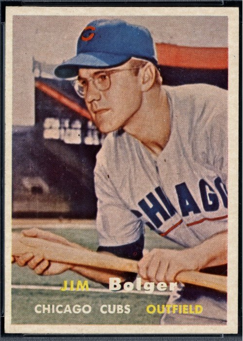 1957 Topps #289 Jim Bolger, Chicago Cubs