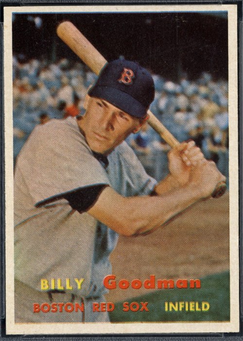 1957 Topps #303 Billy Goodman, Boston Red Sox