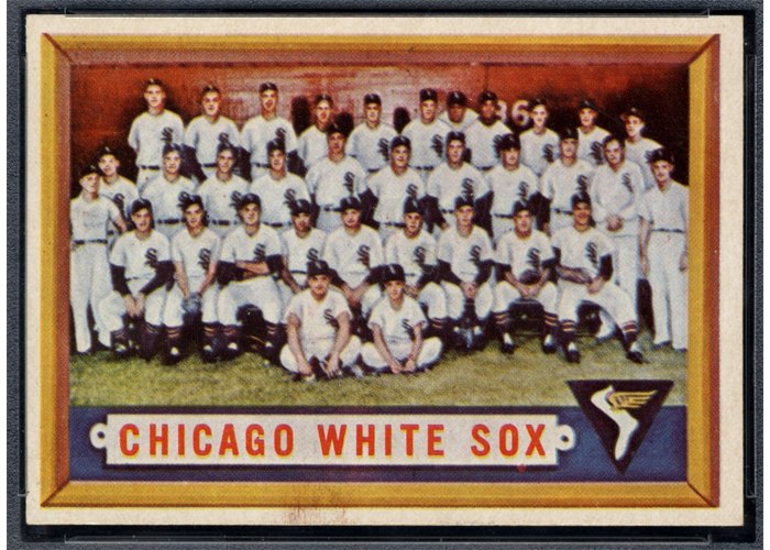 1957 Topps #329 Chicago White Sox, Chicago White Sox