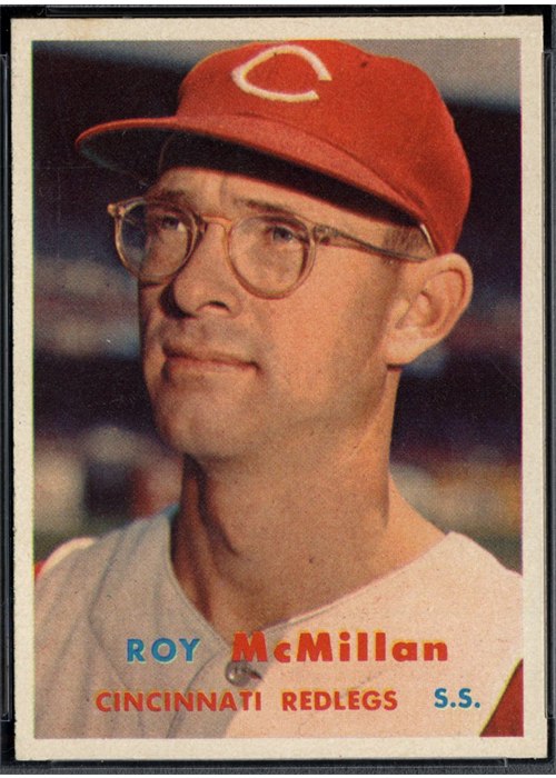 1957 Topps #69 Roy McMillan, Cincinnati Redlegs