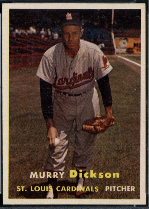 1957 Topps #71 Murry Dickson, St. Louis Cardinals