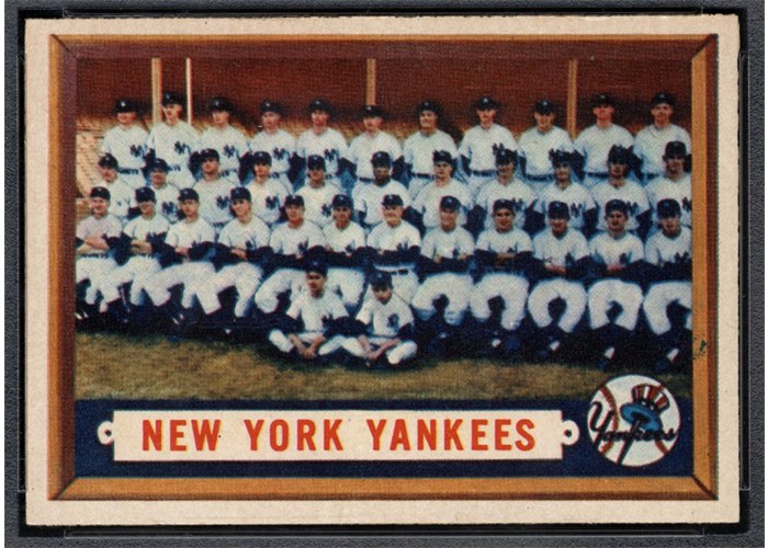 1957 Topps #97 New York Yankees, New York Yankees