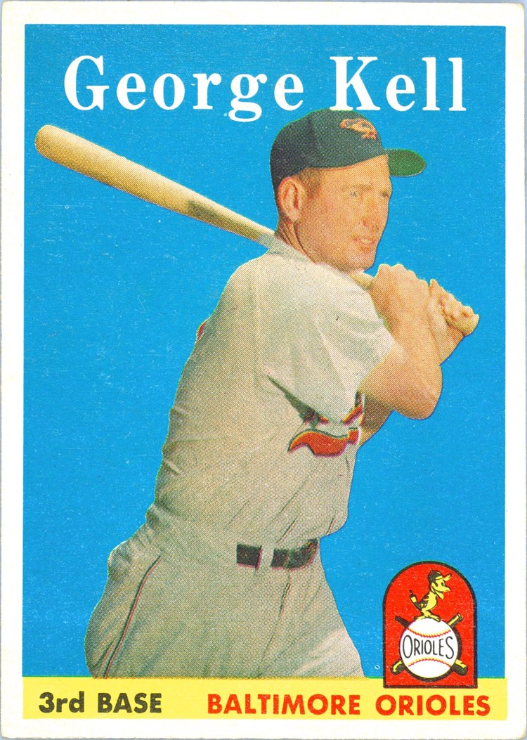 1958 Topps #40 George Kell, Baltimore Orioles