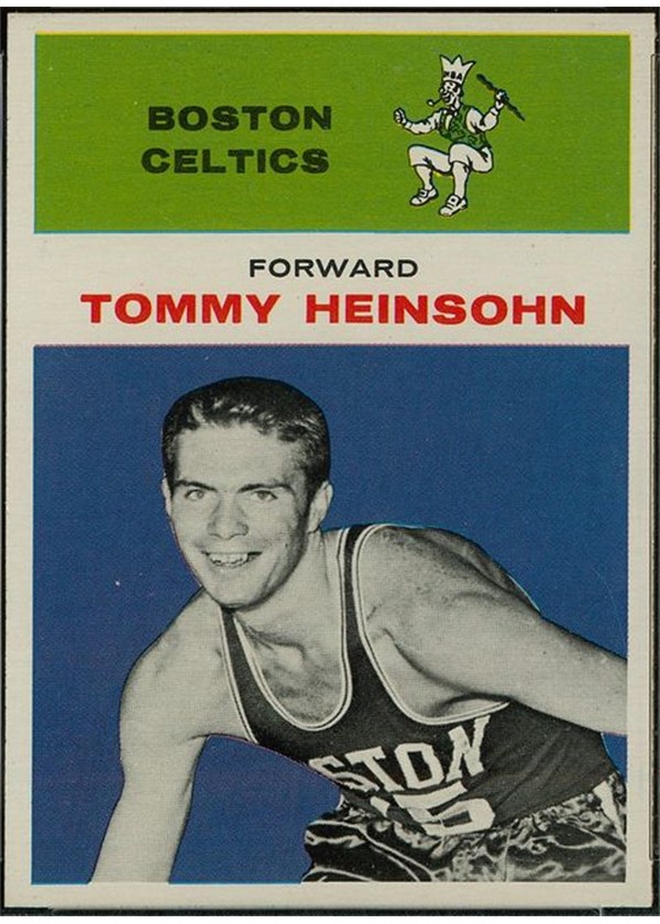 1961-62 Fleer Basketball #19 Tom Heinsohn front