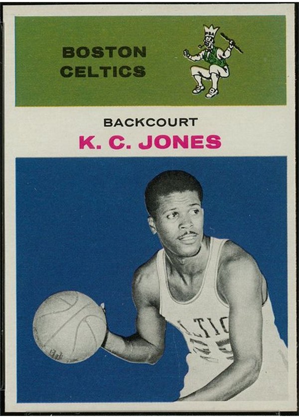 1961-62 Fleer Basketball #22 K.C. Jones front