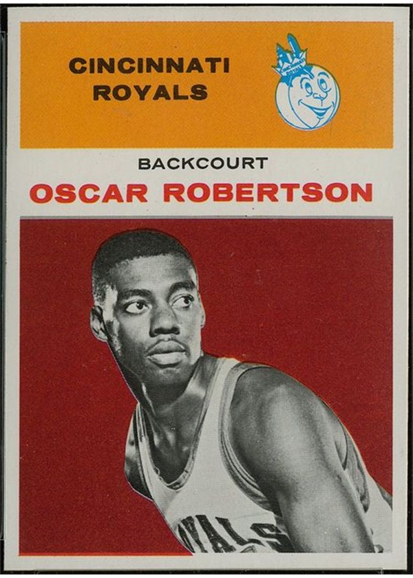 1961-62 Fleer Basketball #36 Oscar Robertson front