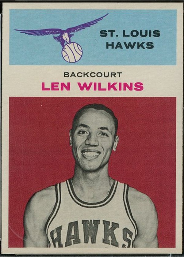 1961-62 Fleer Basketball #44 Len Wilkens front