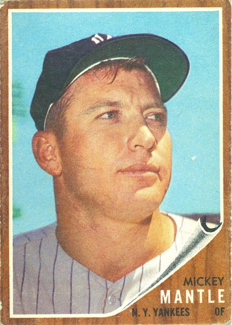 Mickey Mantle #200 - 1962 Topps Baseball