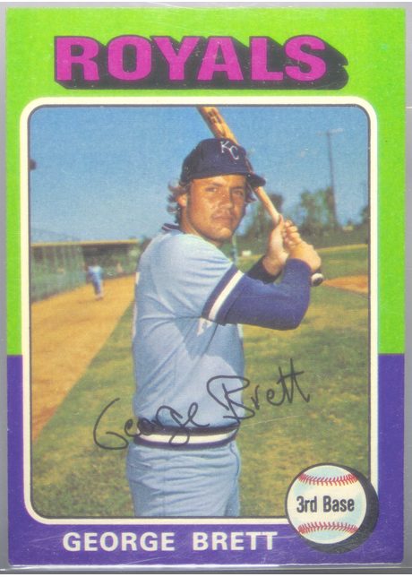 George Brett #228 - 1975 Topps Baseball